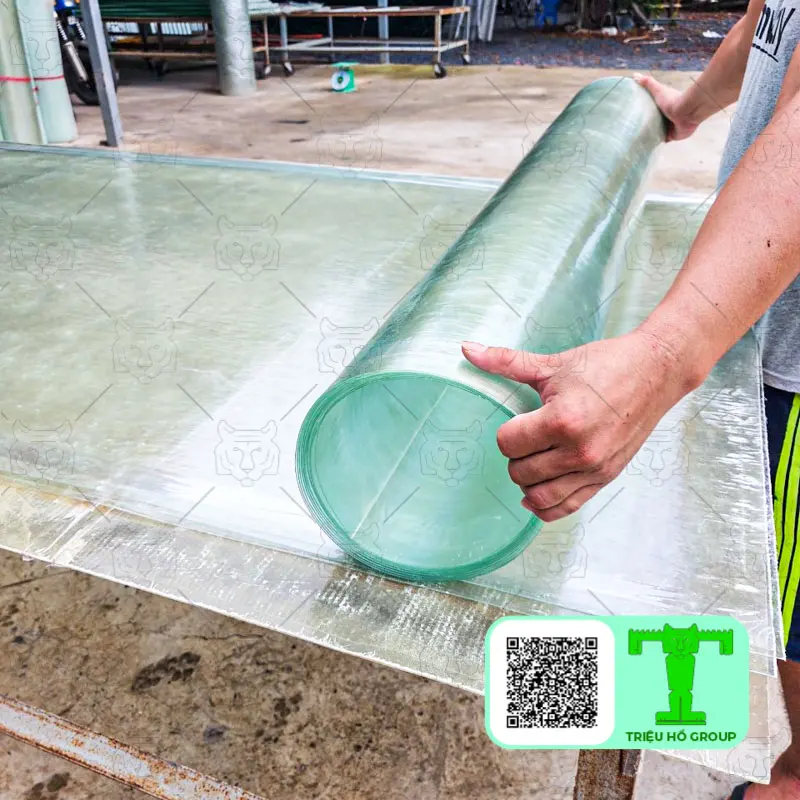 Cuộn composite lấy sáng loại trong