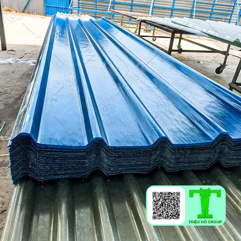 Tôn composite sóng vuông xếp chồng
